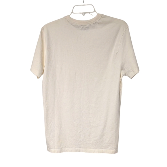 Madewell Allday Pocket Lighthouse Cream Short Sleeve Cotton Crew Neck Tee XS NWT - Picture 2 of 8